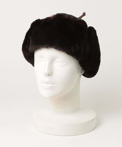 Odds（オッズ）の「(odds)USHANKA（キャップ・レディース・ブラウン/ブラック・ONE SIZE）」の17枚目の写真