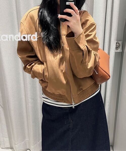 MUSINSA STANDARD（ムシンサスタンダード）の「ストライプボートネック長袖Tシャツ [アイボリー/ネイビー]（Tシャツ/カットソー・メンズ・その他・SMALL/MEDIUM/LARGE/XX-LARGE/X-LARGE）」の20枚目の写真