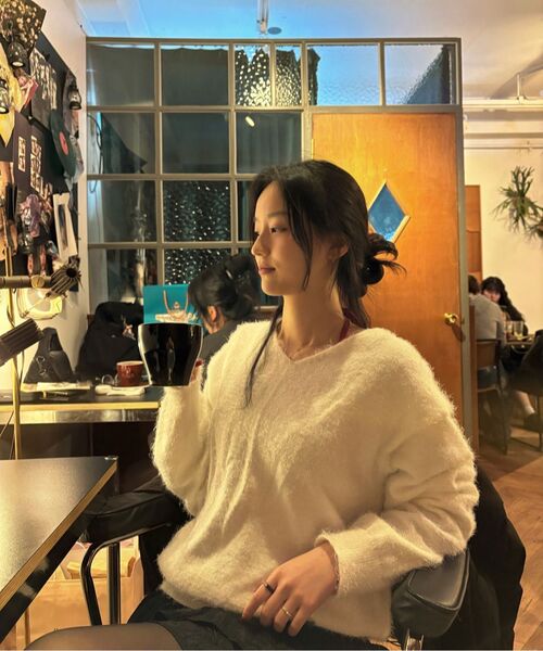 YOUHEE(ユヒ)の「EYELET SLEEVELESS RED(Tシャツ/カットソー・レディース・その他・FREE)」の11枚目の写真