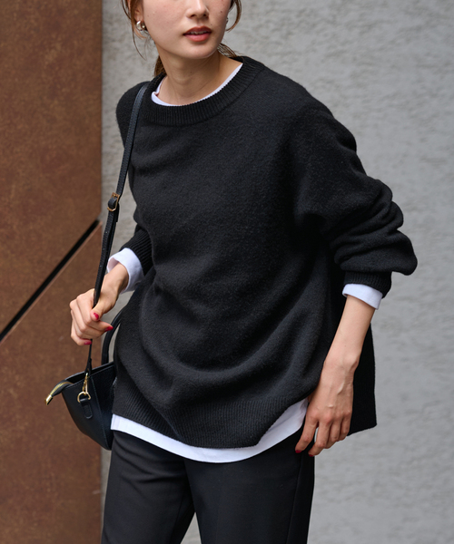 FRAMeWORK（フレームワーク）の「ウールワッフル ヘンリーネック2