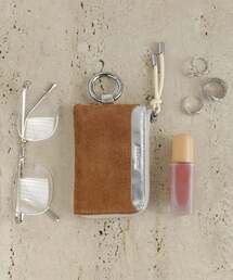 ANEMONE（アネモネ）の「スエード×レザーフラグメントケース（財布）」