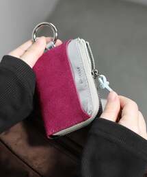 ANEMONE（アネモネ）の「スエード×レザーフラグメントケース（財布）」