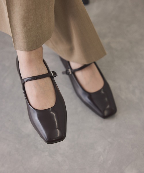 メリージェーンスクエアパンプス（パンプス）｜ADAM ET ROPE