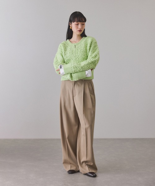 ADAM ET ROPE'（アダムエロペ）の「メリージェーンスクエアパンプス（パンプス・レディース・ブラック/ダークブラウン・24.5/24/23.5/23）」の10枚目の写真