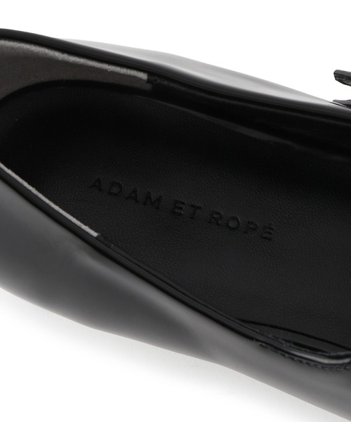 ADAM ET ROPE'（アダムエロペ）の「メリージェーンスクエアパンプス（パンプス・レディース・ブラック/ダークブラウン・24.5/24/23.5/23）」の18枚目の写真