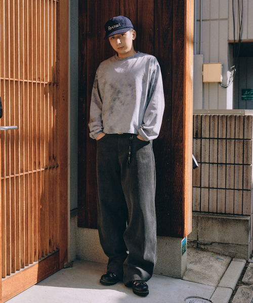 XERO（ゼロ）の「コーデュロイオーバーカーブパンツ[チャコール]（その他パンツ・メンズ・その他・MEDIUM/LARGE/X-LARGE）」の3枚目の写真
