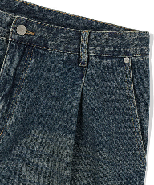 NOT4NERD(ノットフォーナード)の「Multi Panel Dart Curved Denim Pants - Deep Blue(デニムパンツ・レディース・その他・SMALL/MEDIUM/LARGE/X-LARGE)」の11枚目の写真