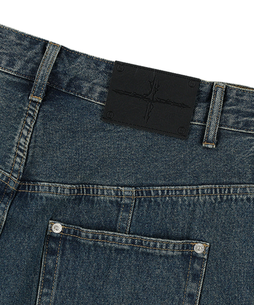 NOT4NERD(ノットフォーナード)の「Multi Panel Dart Curved Denim Pants - Deep Blue(デニムパンツ・レディース・その他・SMALL/MEDIUM/LARGE/X-LARGE)」の12枚目の写真