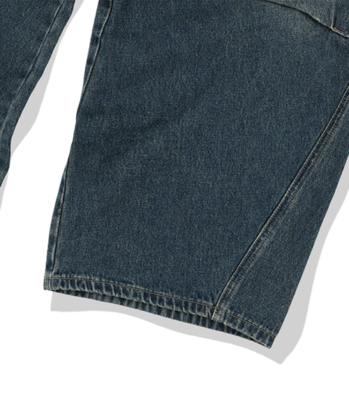 NOT4NERD(ノットフォーナード)の「Multi Panel Dart Curved Denim Pants - Deep Blue(デニムパンツ・レディース・その他・SMALL/MEDIUM/LARGE/X-LARGE)」の14枚目の写真