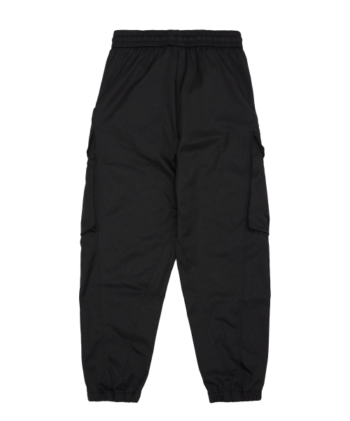 DOUBLE JD（ダブルジェイディー）の「ジッパーカーゴジョガーパンツ（ブラック）（スウェットパンツ・レディース・その他・LARGE/MEDIUM）」の2枚目の写真