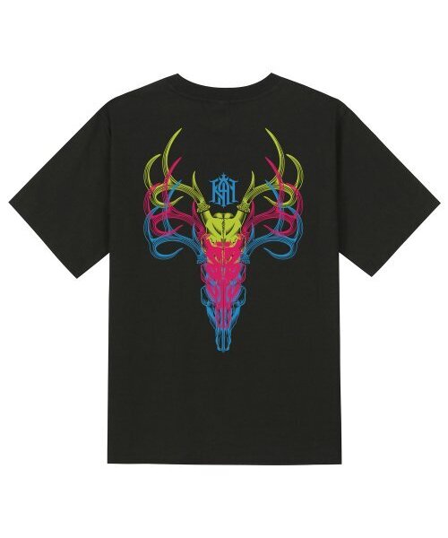 KAN6312(カン6312)の「KTB0043 ハンティングトロフィー 半袖Tシャツ - ブラック(Tシャツ/カットソー・メンズ・その他・LARGE/MEDIUM/SMALL/X-LARGE)」の1枚目の写真