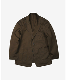 Tura Cotton Washed Jacket (Brown)