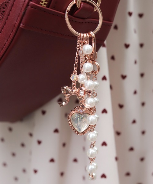 axes femme（アクシーズファム）の「セイクリッドハートチャーム（その他雑貨・レディース・ゴールド/ピンク・FREE）」の4枚目の写真