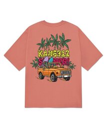 KGTP0209 サーフィンキラー 20番手 半袖Tシャツ インディピンク