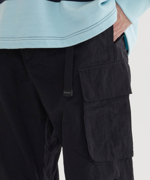 COVERNAT(カバーナット)の「セミワイドナイロンパラシュートパンツ ブラック(その他パンツ・レディース・その他・X-LARGE/XX-LARGE/X-SMALL/SMALL/MEDIUM/LARGE)」の7枚目の写真