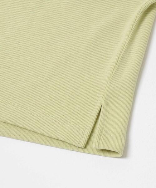 URBAN RESEARCH DOORS（アーバンリサーチドアーズ）の「『UR TECH』ボートネックプルオーバー（Tシャツ/カットソー・レディース・グリーン系その他/アイボリー/ブラック・MEDIUM）」の21枚目の写真