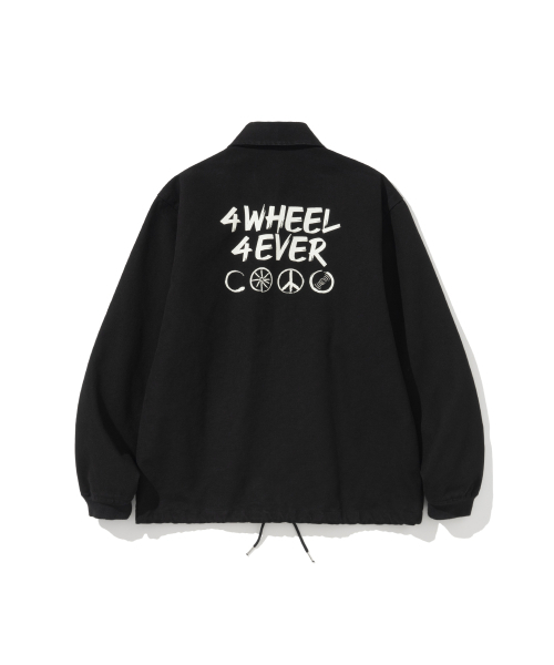 4W4E GARAGE JACKET BLACK