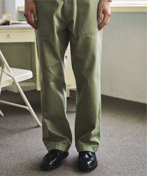 MANNERGRAM（マナーグラム）の「1950 クラシックロードサイドパティークパンツオリーブ（その他パンツ・メンズ・その他・30(S)/32(M)/34(L)/36(XL)/38）」の8枚目の写真