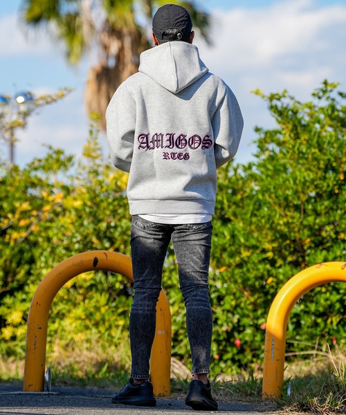 adamsJUGGLER(アダムスジャグラー)の「RTEG ネオン/SP O.Eフーディー(パーカー・メンズ・ブラック/グレー・XL/L/M/S)」の10枚目の写真