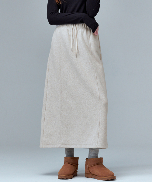 MALOUPE（マロップ）の「3109 ニットスカート（ベージュ）（スカート・レディース・ベージュ・SMALL/MEDIUM）」の7枚目の写真