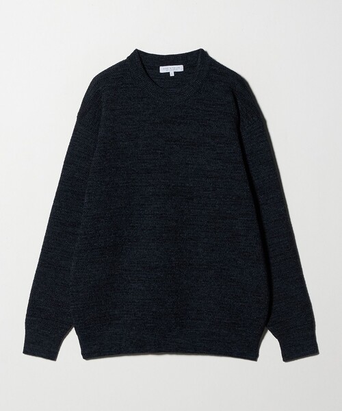 A DAY IN THE LIFE UNITED ARROWS(アデイインザライフユナイテッドアローズ)の「モールミックス メランジ ニット-ウォッシャブル-<A DAY IN THE LIFE>(ニット/セーター・メンズ・ダークグレー/ナチュラル/ネイビー・M/L)」の2枚目の写真