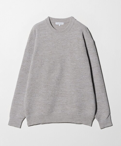 A DAY IN THE LIFE UNITED ARROWS(アデイインザライフユナイテッドアローズ)の「モールミックス メランジ ニット-ウォッシャブル-<A DAY IN THE LIFE>(ニット/セーター・メンズ・ダークグレー/ナチュラル/ネイビー・M/L)」の14枚目の写真