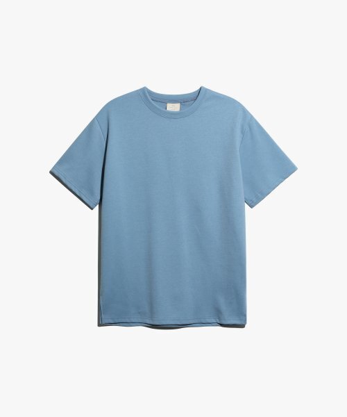 ESN(イーエスエヌ)の「ピュアヘビー半袖Tシャツブルー(Tシャツ/カットソー・メンズ・その他・LARGE/MEDIUM/X-LARGE)」の1枚目の写真
