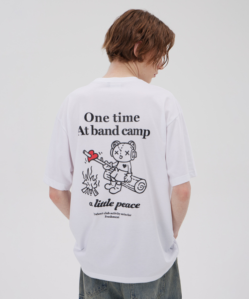 DYSFUNCT（ディスファンクト）の「BAND CAMP T-SHIRT (WHITE)（Tシャツ/カットソー・レディース・その他・MEDIUM/SMALL/LARGE）」の3枚目の写真