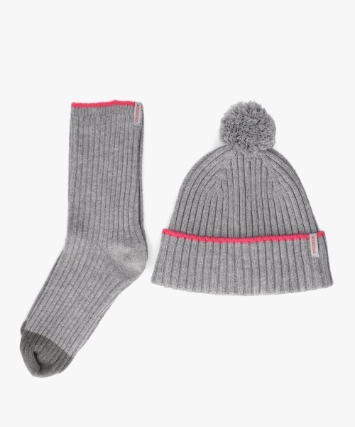 OVERRIDE（オーバーライド）の「OVERRIDE  REP WATCH & SOCKS SET SG / オーバーライド（ニットキャップ/ビーニー・レディース・ブラウン/ブルー/グレー・57~59cm）」の19枚目の写真