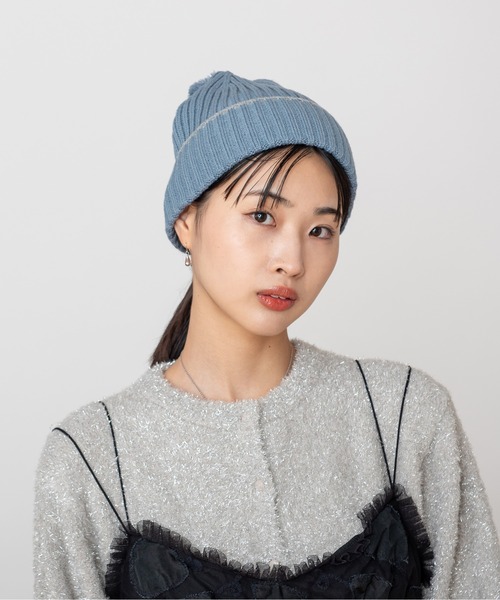 OVERRIDE（オーバーライド）の「OVERRIDE  REP WATCH & SOCKS SET SG / オーバーライド（ニットキャップ/ビーニー・レディース・ブラウン/ブルー/グレー・57~59cm）」の10枚目の写真