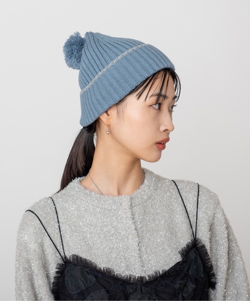 OVERRIDE（オーバーライド）の「OVERRIDE  REP WATCH & SOCKS SET SG / オーバーライド（ニットキャップ/ビーニー・レディース・ブラウン/ブルー/グレー・57~59cm）」の11枚目の写真