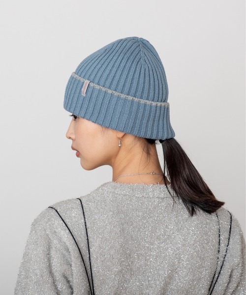 OVERRIDE（オーバーライド）の「OVERRIDE  REP WATCH & SOCKS SET SG / オーバーライド（ニットキャップ/ビーニー・レディース・ブラウン/ブルー/グレー・57~59cm）」の15枚目の写真