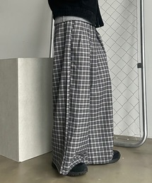 UNDERSTATEMENTs | 【ユニセックス】ストライプ&チェックスラックス(スラックス)