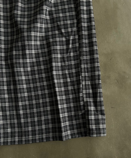 UNDERSTATEMENTs（アンダーステイトメント）の「【ユニセックス】ストライプ&チェックスラックス（スラックス・メンズ・ブラック系その他/ブラック系その他2・LARGE/MEDIUM/SMALL）」の12枚目の写真