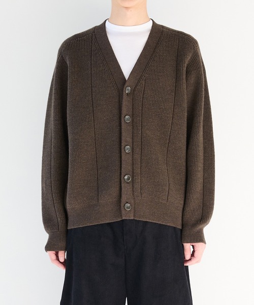 WRAPINKNOT/ラッピンノット】編地切替カーディガン（ニット/セーター