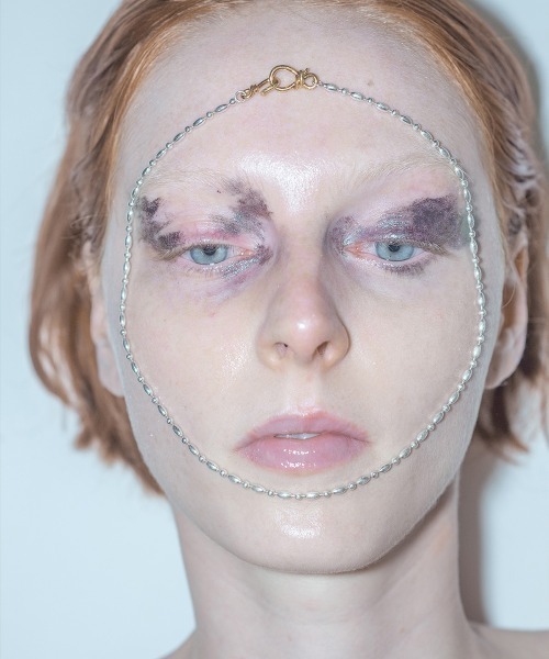 Fauvirame（フォーヴィレイム）の「Fern Ball Chain Necklace S（ネックレス・レディース・シルバー×ゴールド・ONE SIZE）」の6枚目の写真