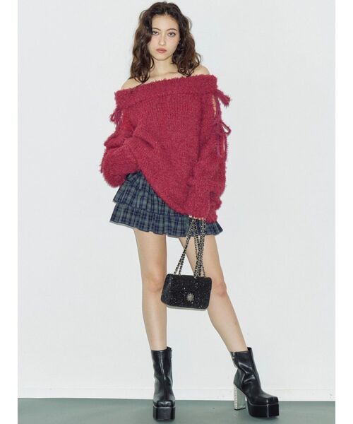 EVRIS（エヴリス）の「グリッターショルダーBAG（ショルダーバッグ・レディース・シルバー/ブラック・FREE）」の12枚目の写真