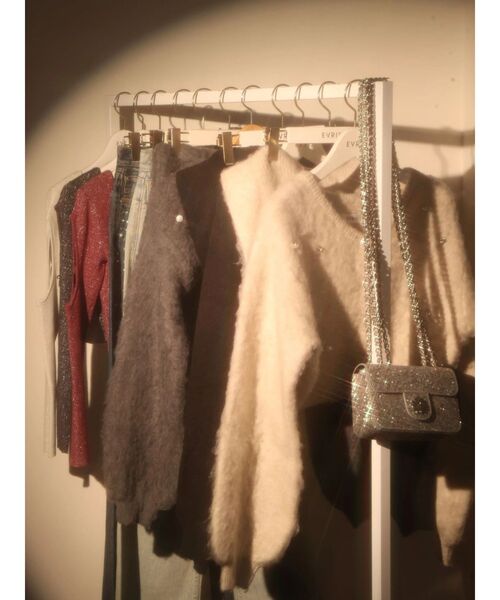 EVRIS（エヴリス）の「グリッターショルダーBAG（ショルダーバッグ・レディース・シルバー/ブラック・FREE）」の18枚目の写真