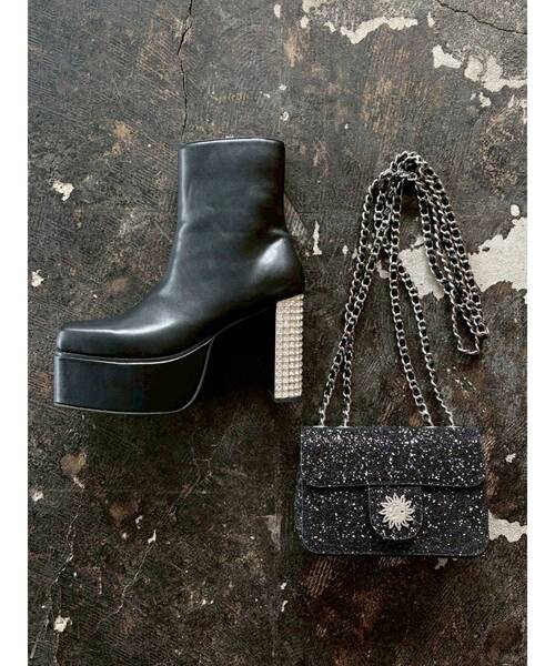 EVRIS（エヴリス）の「グリッターショルダーBAG（ショルダーバッグ・レディース・シルバー/ブラック・FREE）」の13枚目の写真