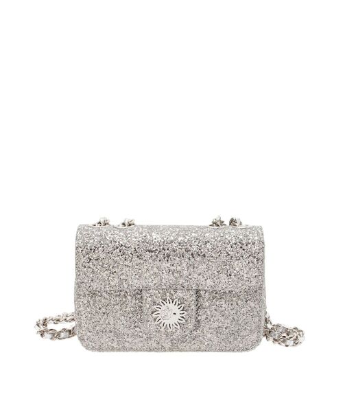 EVRIS（エヴリス）の「グリッターショルダーBAG（ショルダーバッグ・レディース・シルバー/ブラック・FREE）」の5枚目の写真