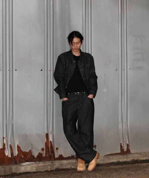 C WEAR BY THE GENIUS（シーウェアバイザジーニアス）の「ヘビーウェイト メンズ クロップTシャツ ブラック（Tシャツ/カットソー・メンズ・その他・SMALL/MEDIUM/LARGE/X-LARGE/XX-LARGE）」の9枚目の写真