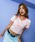 sanrio�i�T�����I�j�́u�T�����I�L�����N�^�[�Y × �z�[���Q�[�� [HOMEGAME] - �}�C�����f�B�[ ���� T�V���c [MY MELODY CROPPED TEE PINK HG2501108]�iT�V���c/�J�b�g�\�[�j�v�b�s���N