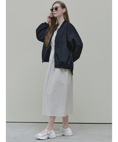 AVANT-G(アバン)の「Stripe Washing Sleeveless Dress - cream(ワンピース・レディース・その他・FREE)」の5枚目の写真