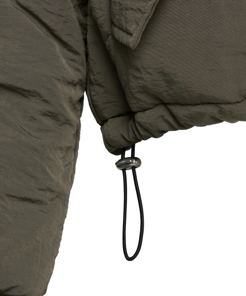 FLAWSROOM(フローズルーム)の「Matt Crop Puffer KHAKI(ダウンジャケット/コート・メンズ・その他・MEDIUM/LARGE)」の14枚目の写真