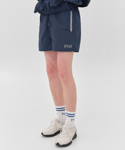 PO8（ピーオーエイト）の「TRACKSHORT 8 PANTS - NAVY（その他パンツ・レディース・ネイビー・MEDIUM/LARGE）」の5枚目の写真