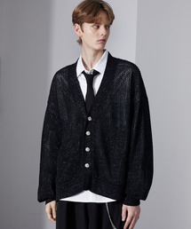 Loose/ルース | ラメメッシュ ボリュームショートカーディガン(カーディガン/ボレロ)