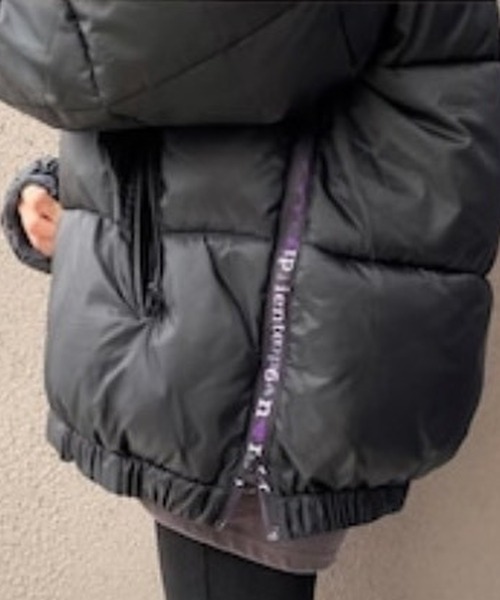 merrylatte（メリーラテ）の「軽量 ヴィンテージデザインストレッチサイドスリットエコダウンCT【Primaras】（ダウンジャケット/コート・レディース・ブラック・FREE）」の17枚目の写真
