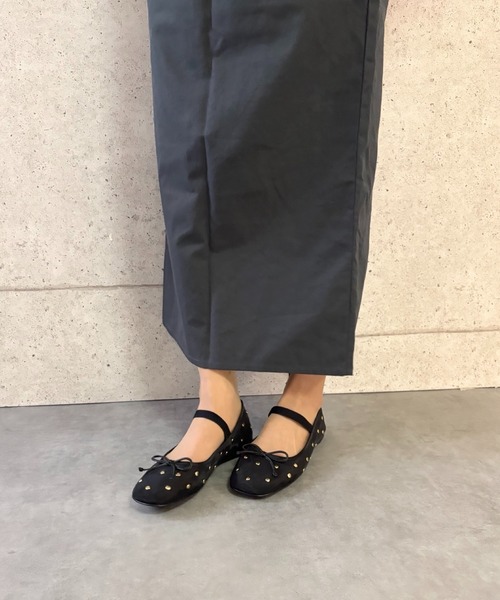 Jeffrey Campbell(ジェフリーキャンベル)の「シアーパンプス(バレエシューズ・レディース・ブラック/ベージュ・35/36/37/38/39)」の11枚目の写真