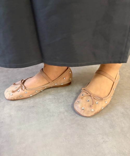 Jeffrey Campbell(ジェフリーキャンベル)の「シアーパンプス(バレエシューズ・レディース・ブラック/ベージュ・35/36/37/38/39)」の15枚目の写真