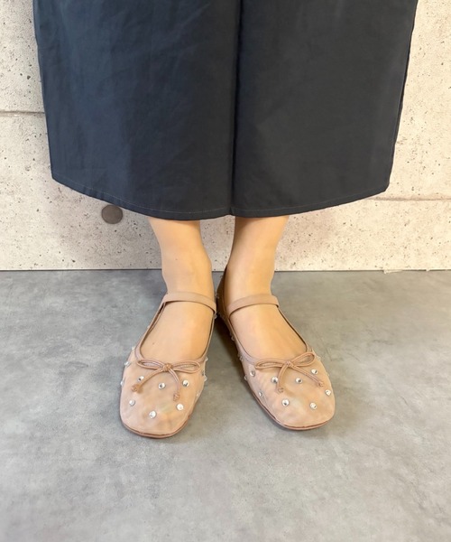 Jeffrey Campbell(ジェフリーキャンベル)の「シアーパンプス(バレエシューズ・レディース・ブラック/ベージュ・35/36/37/38/39)」の16枚目の写真